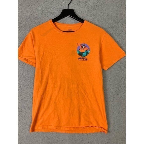 Mens S Orange Shirt Avatar The Last Airbender Tee Graphic Print Casual Fashion - Picture 6 of 11